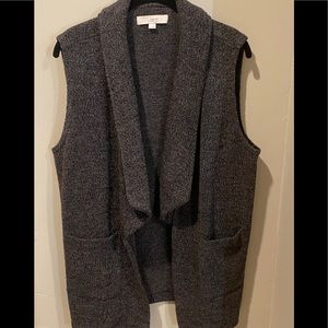The Loft Gray tweety sweater vest